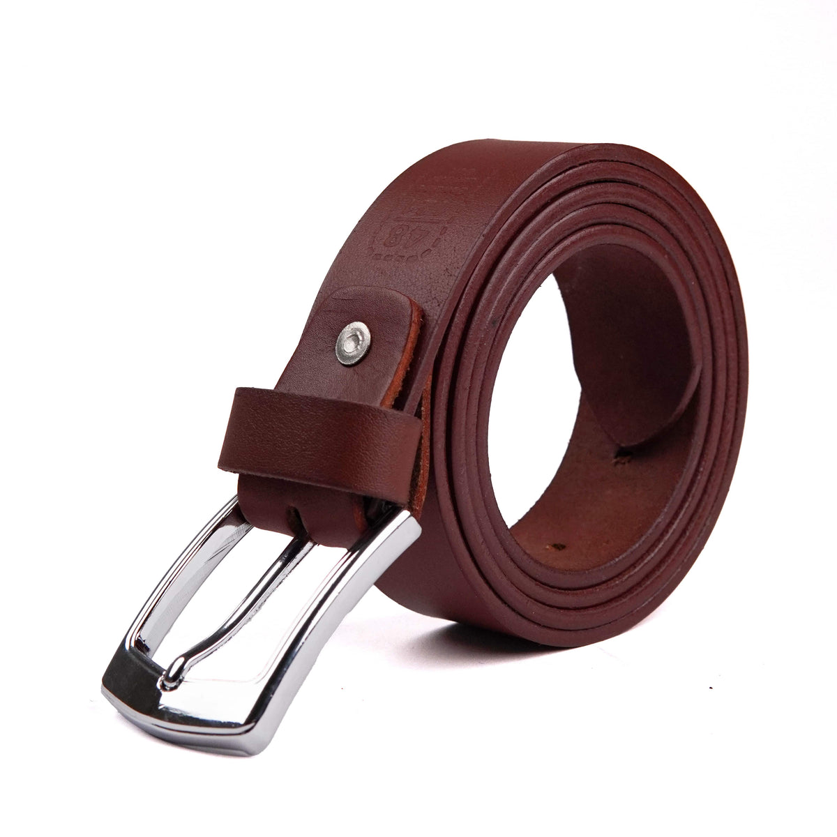 Italian Grain Original Leather Belt - Black | Brown |  Burgundy