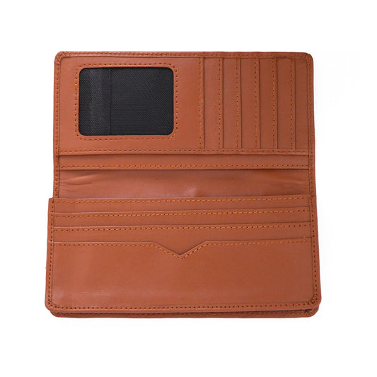 Topeka Long Wallet – Black | Brown | Mustard