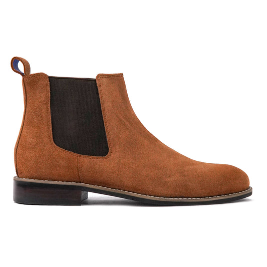 Dallas Chelsea Boot - Suede Tan