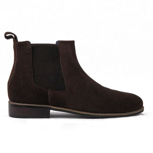 Dallas Chelsea Boot - Suede Brown