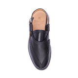 Classic Norozi - Black | Genuine Cow Leather Chappal