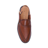 Classic Norozi - Tan | Genuine Cow Leather Chappal