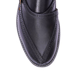 Classic Norozi - Black | Genuine Cow Leather Chappal