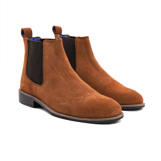 Dallas Chelsea Boot - Suede Tan