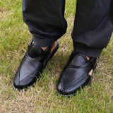 Classic Norozi - Black | Genuine Cow Leather Chappal